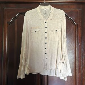 Free People long sleeve blouse
